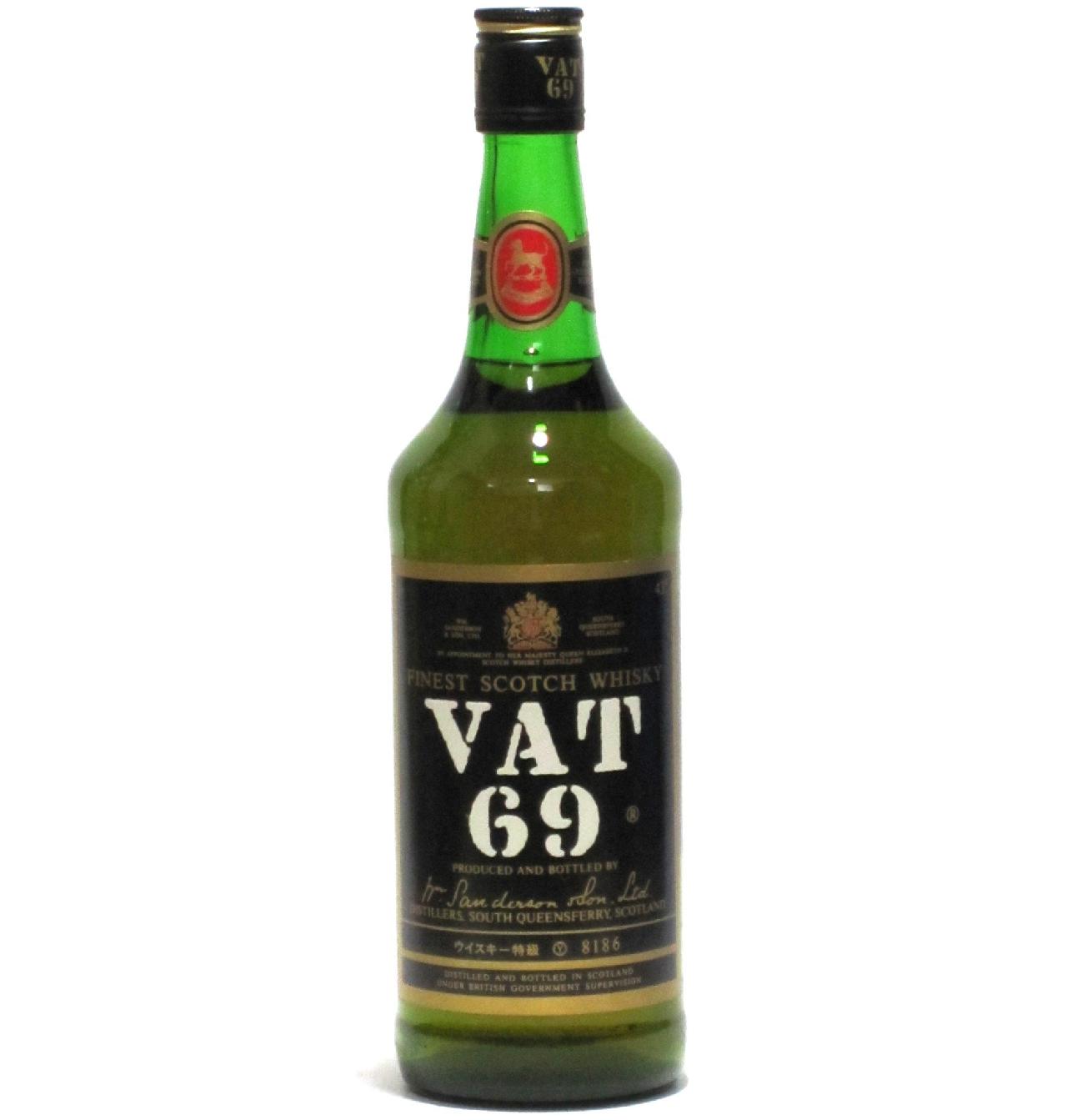 古酒] バット69 (VAT69) 特級表示 正規品 43度 750ml│キマサリカー・木政商店