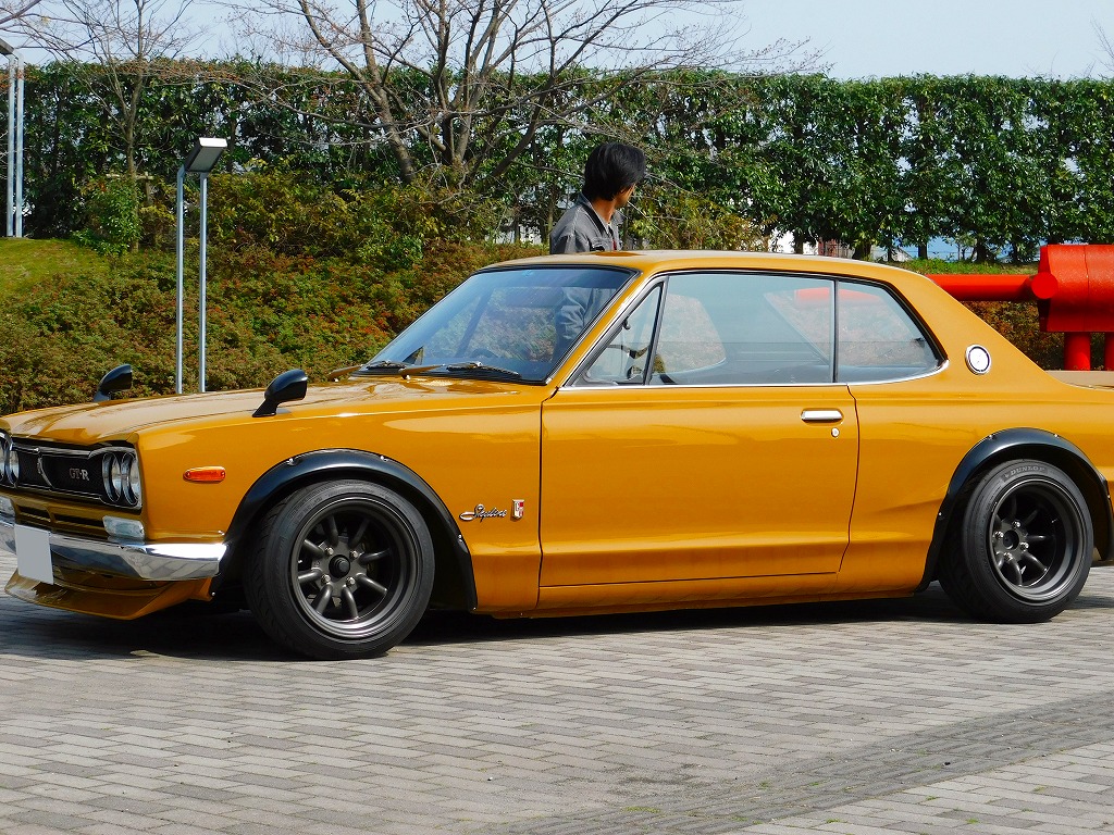 オールドタイマー 取材 3 29 ハコスカｇｔーｒ 滋賀県彦根市のピットハウス