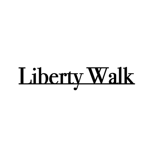 Liberty Walk アンダーラインロゴ 大 Black タイトル