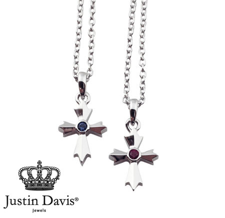 Justin Davis snj435/Ruby,Sap AMULET Necklace STOCK｜ジャスティン