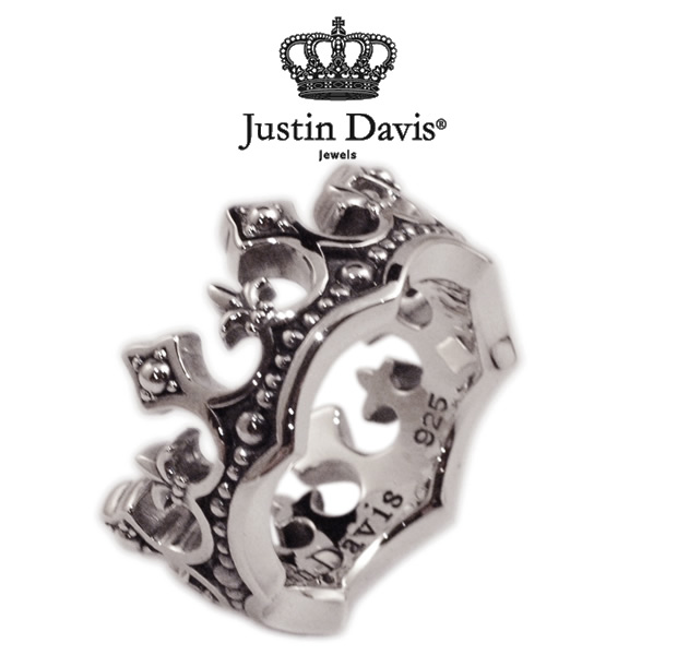 新品◆JUSTIN DAVIS◆PRIDE&JOY CROWN RING◆9号◆