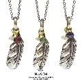 HARIM HRP092 EXTRA TINY FEATHER NECKLACE