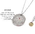 amp japan 13aa-100 dime necklace -ruby-