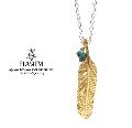 HARIM HRP123 GP Feather Necklace /S RIGHT
