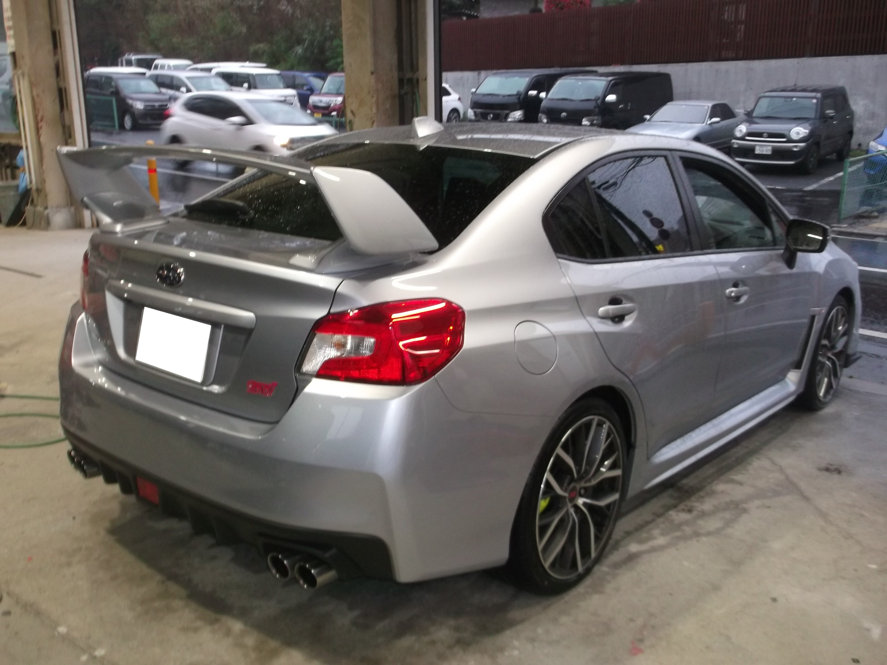 Subaru スバル Wrx Sti リア廻り事故修理 松戸