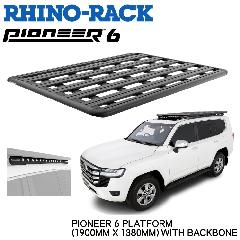 RHINO-RACK CmbN@PIONEER 6 PLATFORM (1900mm x 1380mm) WITH BACKBONE@hN[U[ 300 [t[L tLbg